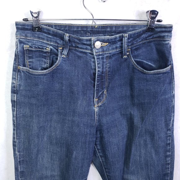 Levi's Women's 29 W 30 Ins Skinny Leg Mid Rise Stretch Denim Jeans Medium Wash - Picture 4 of 10